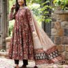 Anarkali Kurta and Pant Set with Dupatta