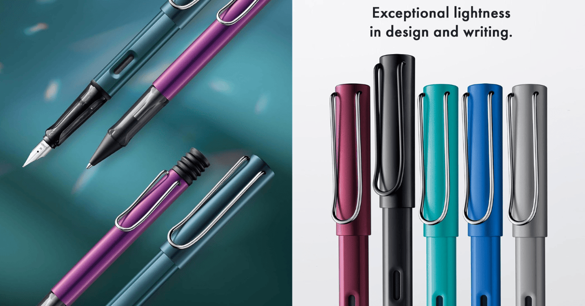 LAMY AL-STAR Black Purple Fountain Pen (Broad Nib) – Elegance Meets Performance 2 Black Purple Fountain Pen (Broad Nib)
