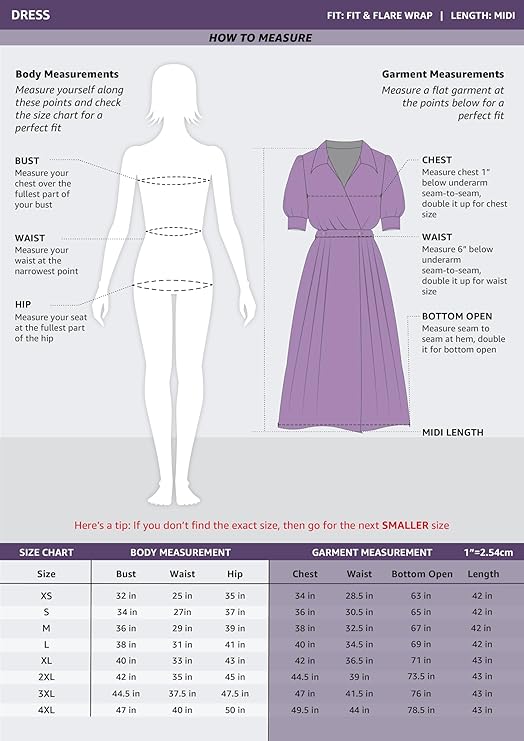 Fit & Flare Wrap Dress