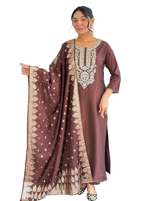 Kurta and Pant Set with Dupatta