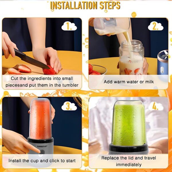 Mini Blender for Smoothies & Juices