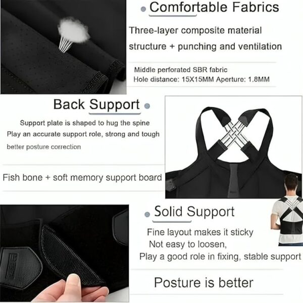 Neoprene Posture Corrector Belt For Men & Women