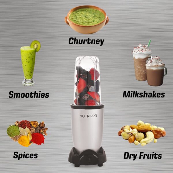 NutriPro 500W Juicer Mixer Grinder