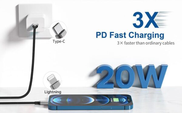 Power Charging Cord for iPhone