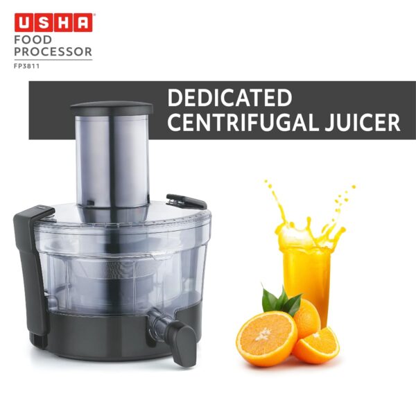 Usha FP 3811 Food Processor 1000 Watts Copper Motor
