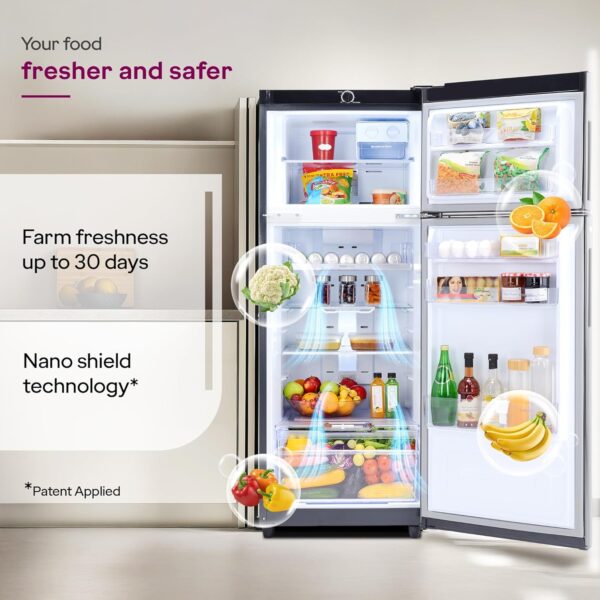 Godrej 244L 4-Star Frost-Free Double Door Refrigerator (2025 Model) – Smart Cooling, Fresh Living!