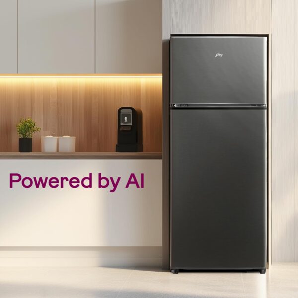 Godrej 244L 4-Star Frost-Free Double Door Refrigerator (2025 Model) – Smart Cooling, Fresh Living!