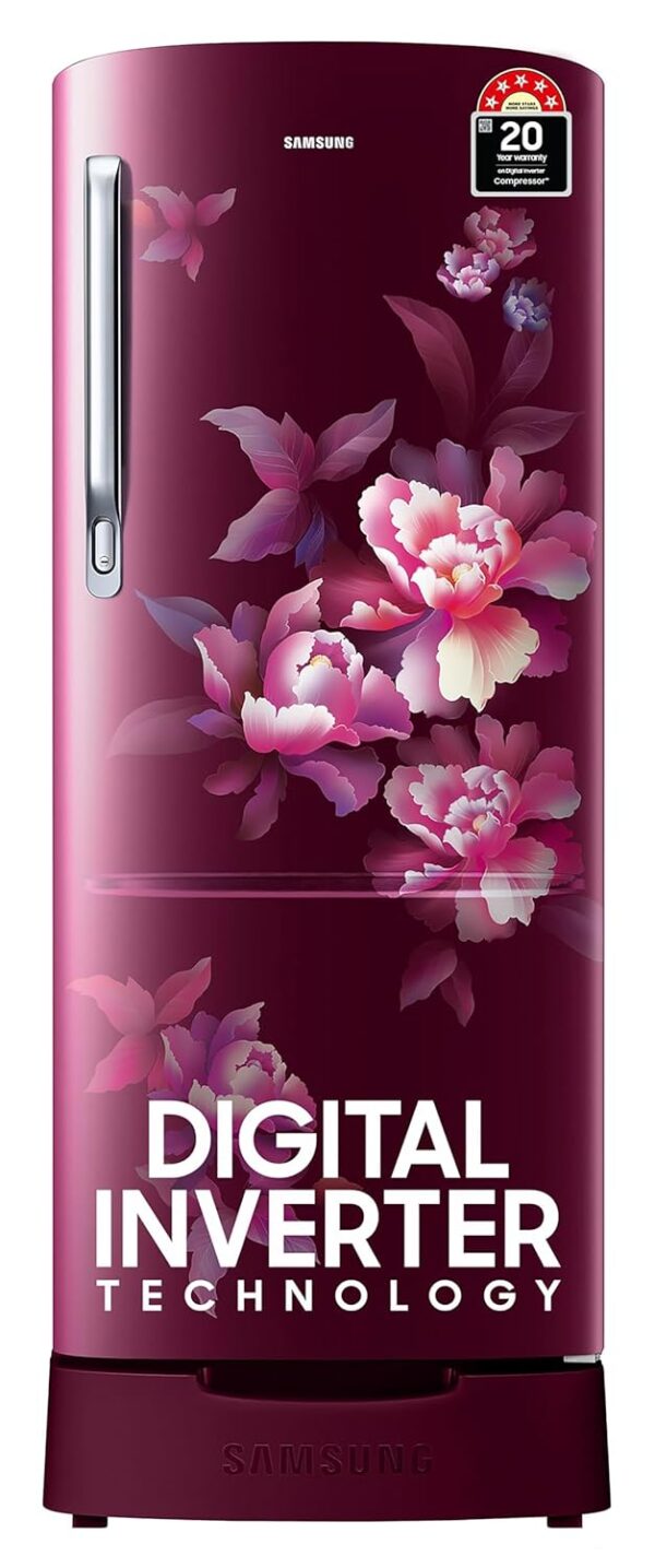 Samsung 183L 5-Star Digital Inverter Direct-Cool Single Door Refrigerator