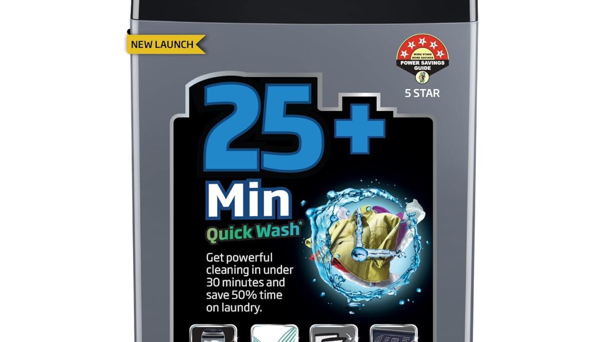 Voltas Beko 8 kg 5 Star Fully-Automatic Top Loading Washing Machine