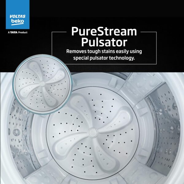Voltas Beko 8 kg 5 Star Fully-Automatic Top Loading Washing Machine